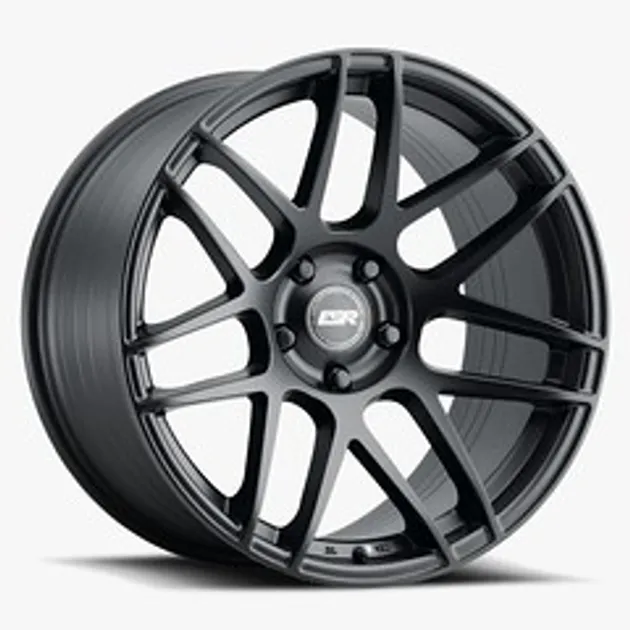 ESR RF1 18.0x10.5 ET22 5x112  / 72.56 (Custom Drill) - Matte Black